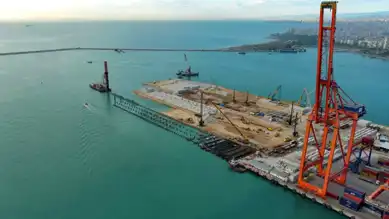 Mersin Limanı'nın Kapasitesi Arttırılıyor